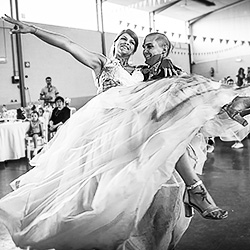 Galerie Mariage Lucie et Rémi à la salle des fêtes de Ségos