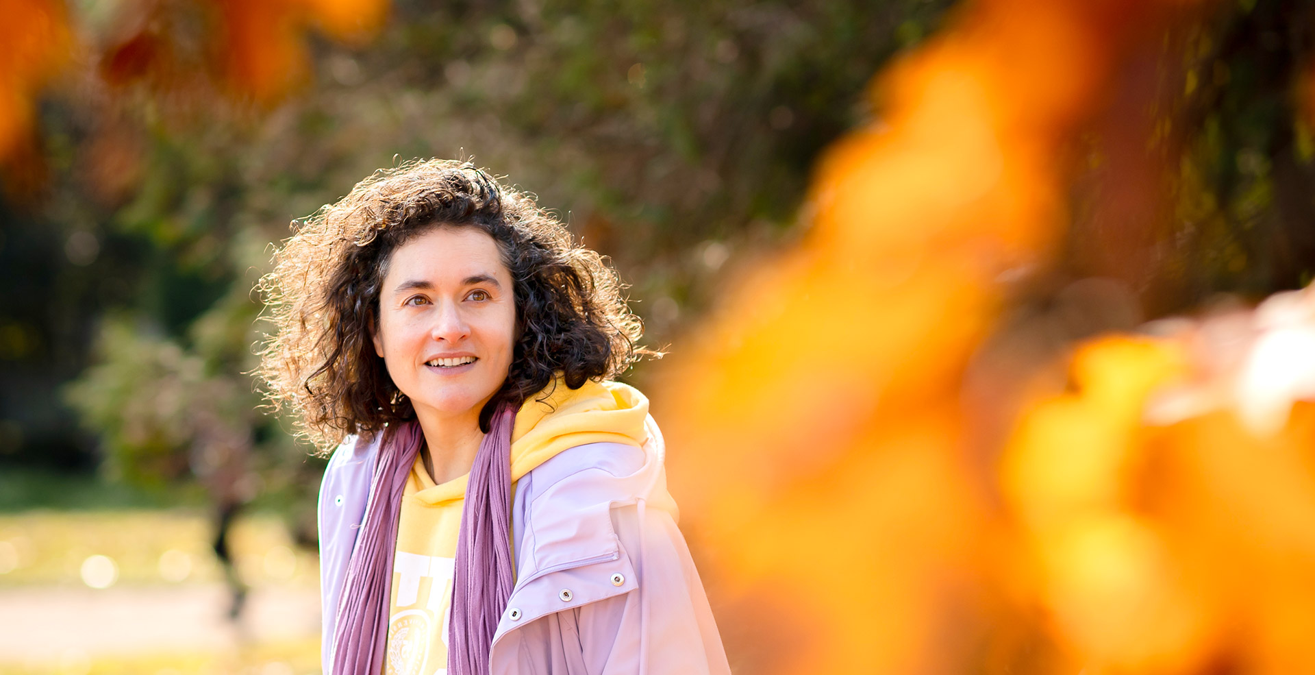 Portrait Elodie Frigot au parc Beaumont par Chali Photographies